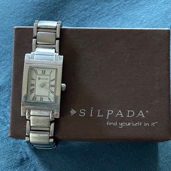 Vintage Silpada Stainless Steel Watch